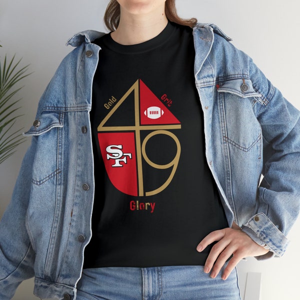 Gold, Grit, Glory 49ers T-Shirt