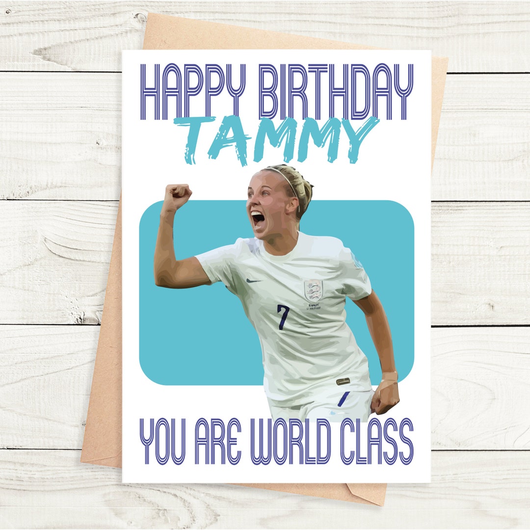 Beth Mead Birthday Card England Lionesses A5 - Etsy