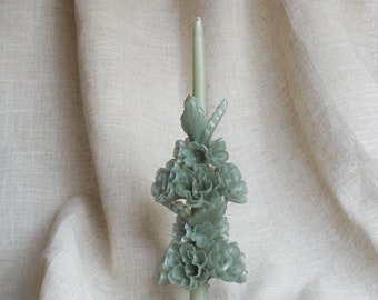 Oaxacan Floral Taper Large Candle Pera