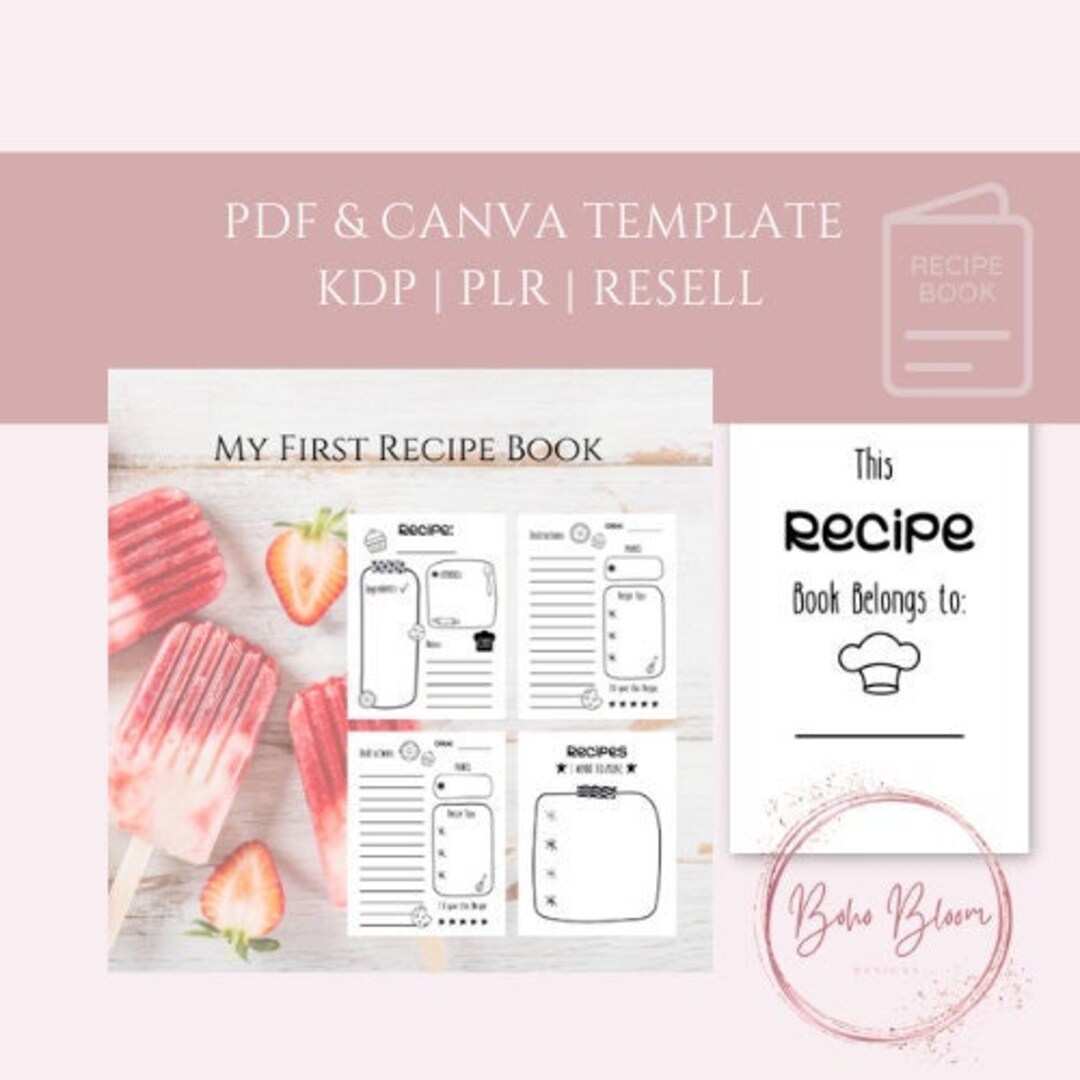 Kdp Templates Canva Journal Template Amazon Kdp Kdp Recipe Book for Kdp Templates Canva Journal Template Amazon Kdp Kdp Recipe Book for