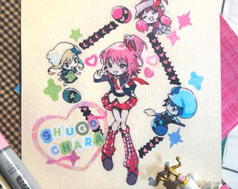 SHUGO CHARA! Square Print (5”x5”)