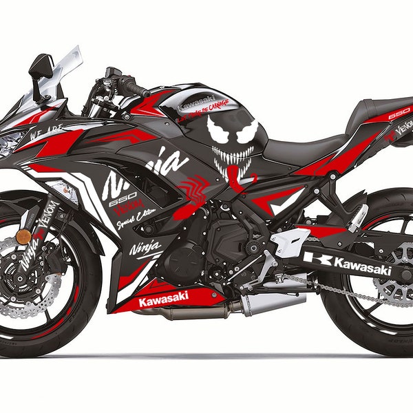 Kawasaki Ninja 650 Grafik Kit “Venom” 2020-2023