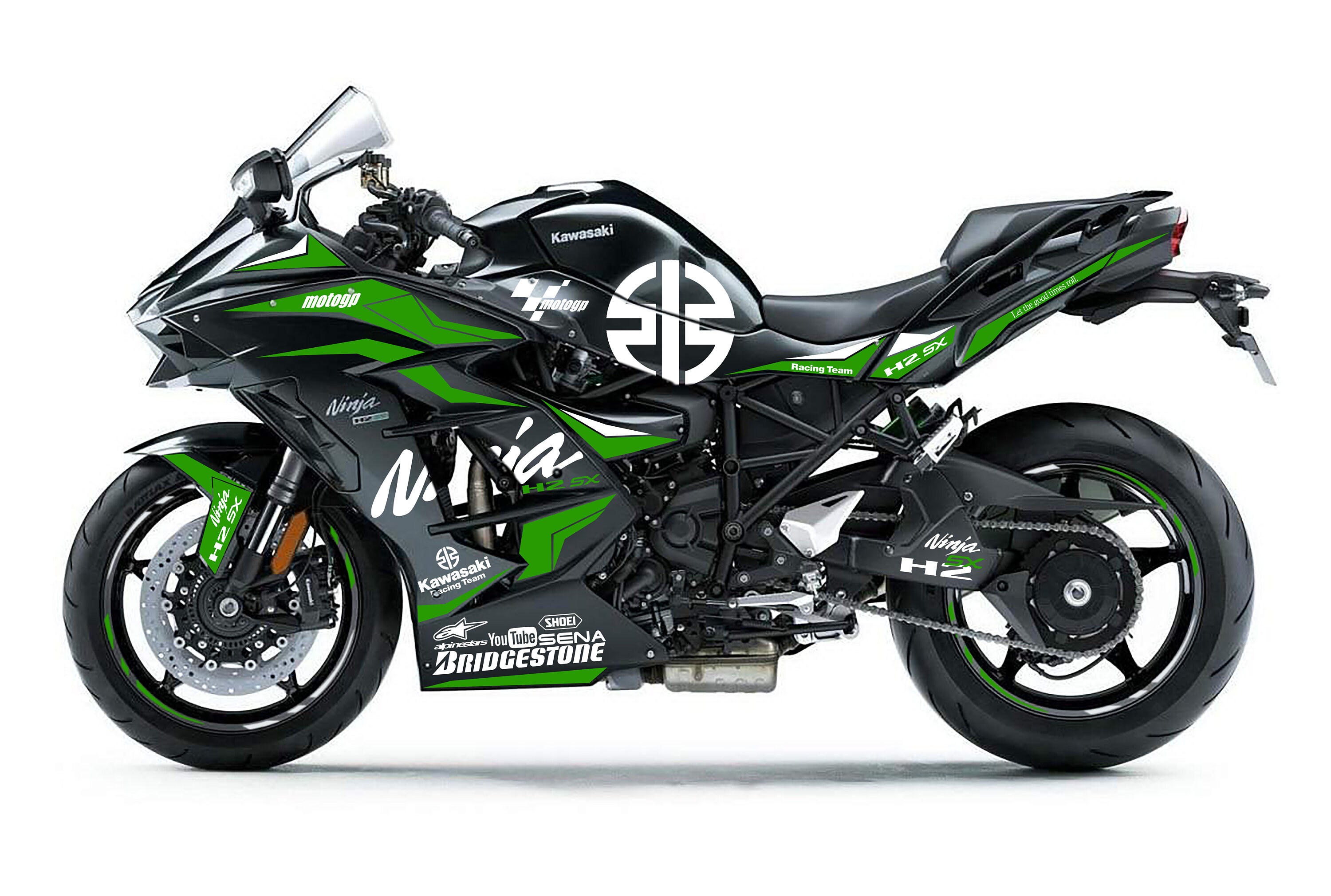 Kawasaki ninja h2 sale 5x