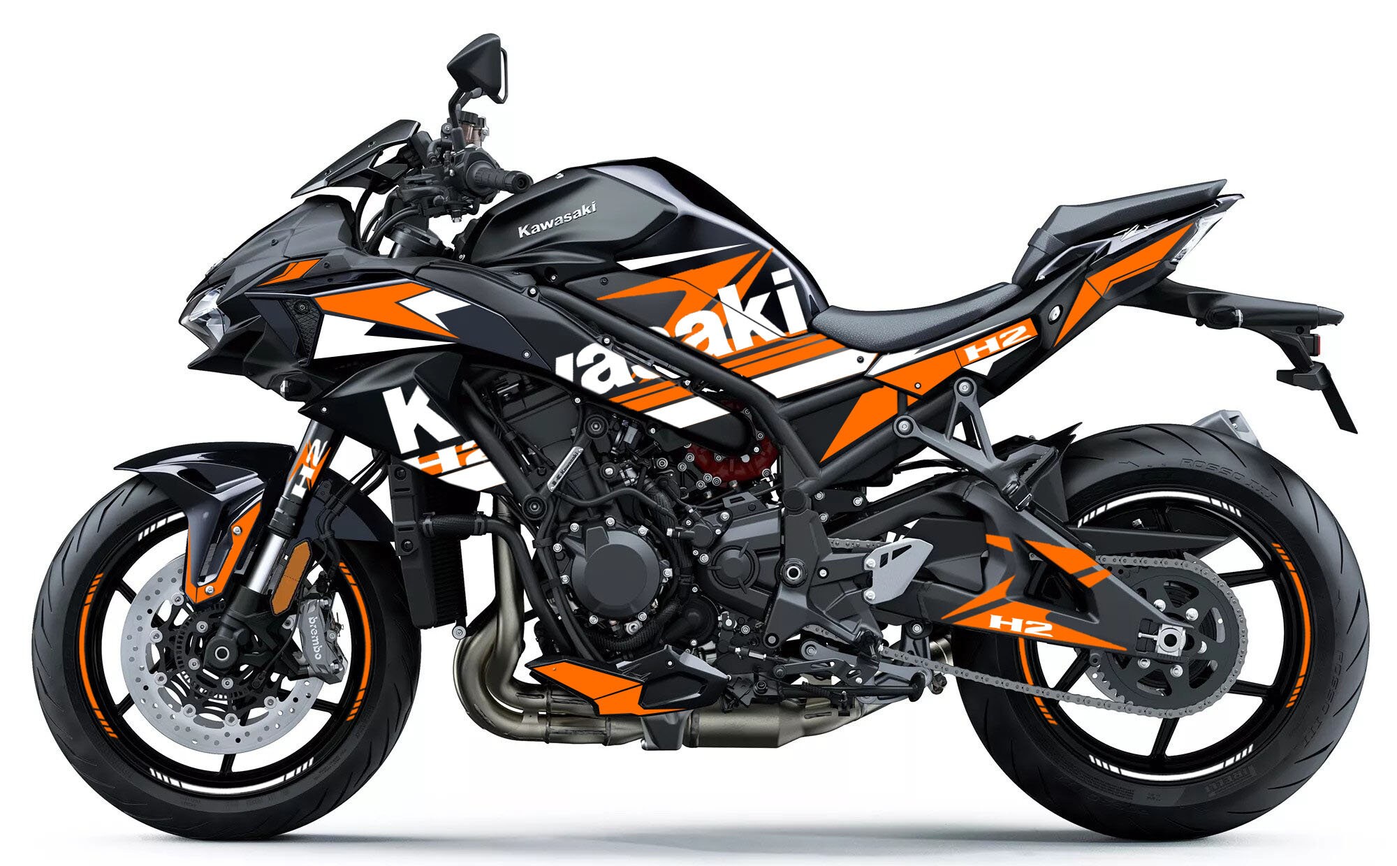 Kawasaki Z H2 Graphics Kit kawasaki 2020-2023 - Etsy Australia