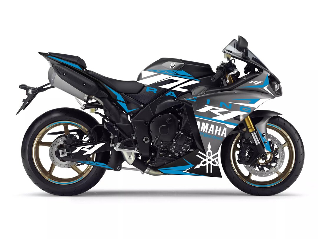 Yzf R1 Graphics Yamaha YZF R1 2009-2014 yzf Racing Graphics Kit - Etsy