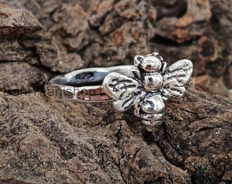 Honeybee Ring,925 Sterling Silver,Women’s Ring,Handmade Most Popular Ring! Gift For Ring , Beautiful Ring,Meditation Ring,Friendship Ring
