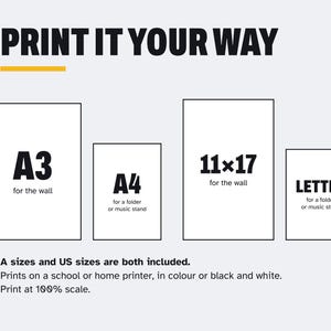 Blank Music Templates: Chord Boxes, Keyboard Diagrams, Staff Paper, A4 and US Letter PDF image 3