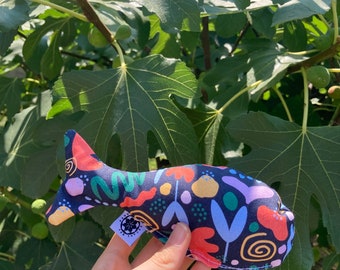 Catnip fish cat toy | Stuffed toy for kitties | Catmint