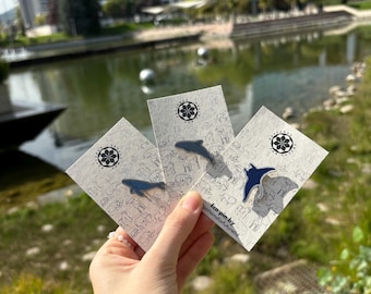 Vaquita, Manta Ray pin, Whale enamel pin, Sea creature pin | Ocean enamel pin| Stingray pin|Small pin| Endangered Species| Vegan pin