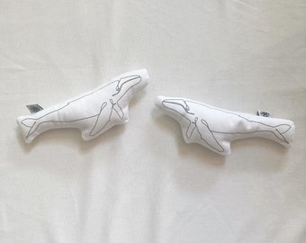 Stuffed animal toy rhino or whale eco toy whale for kids toys rhino continues line pillow