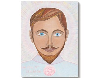 Paul the Venetian Canvas Print: Spiritual Wall Art (10x12, 12x16)