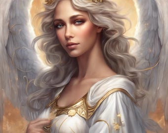 Guardian Angel | Divine Protection & Guidance | Spiritual Digital Art | Energy Healing | Sacred Art