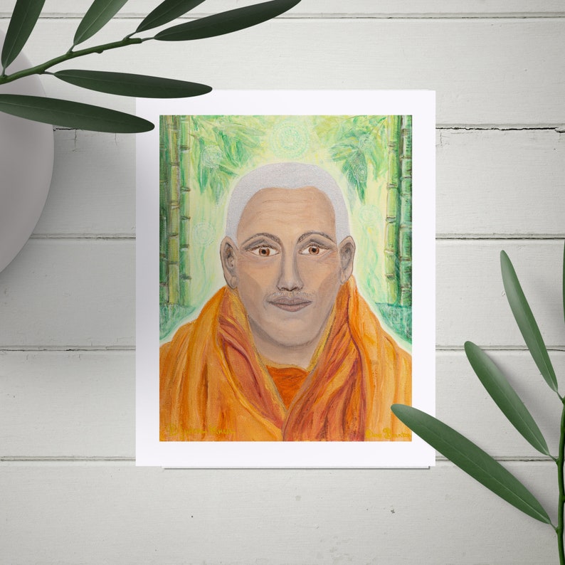 Djwal Khul Ascended Master 5x6 Altar Print Etsy