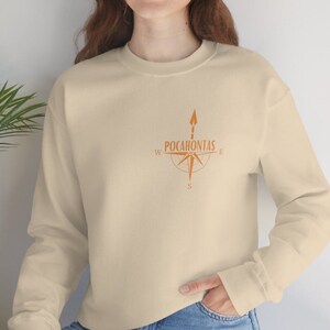 Pocahontas Disney Sweater | Disney Sweatshirt, Disney Family Sweatshirt, Disney Retro, Disneyland Matching Sweatshirt, Couple, Pocahontas