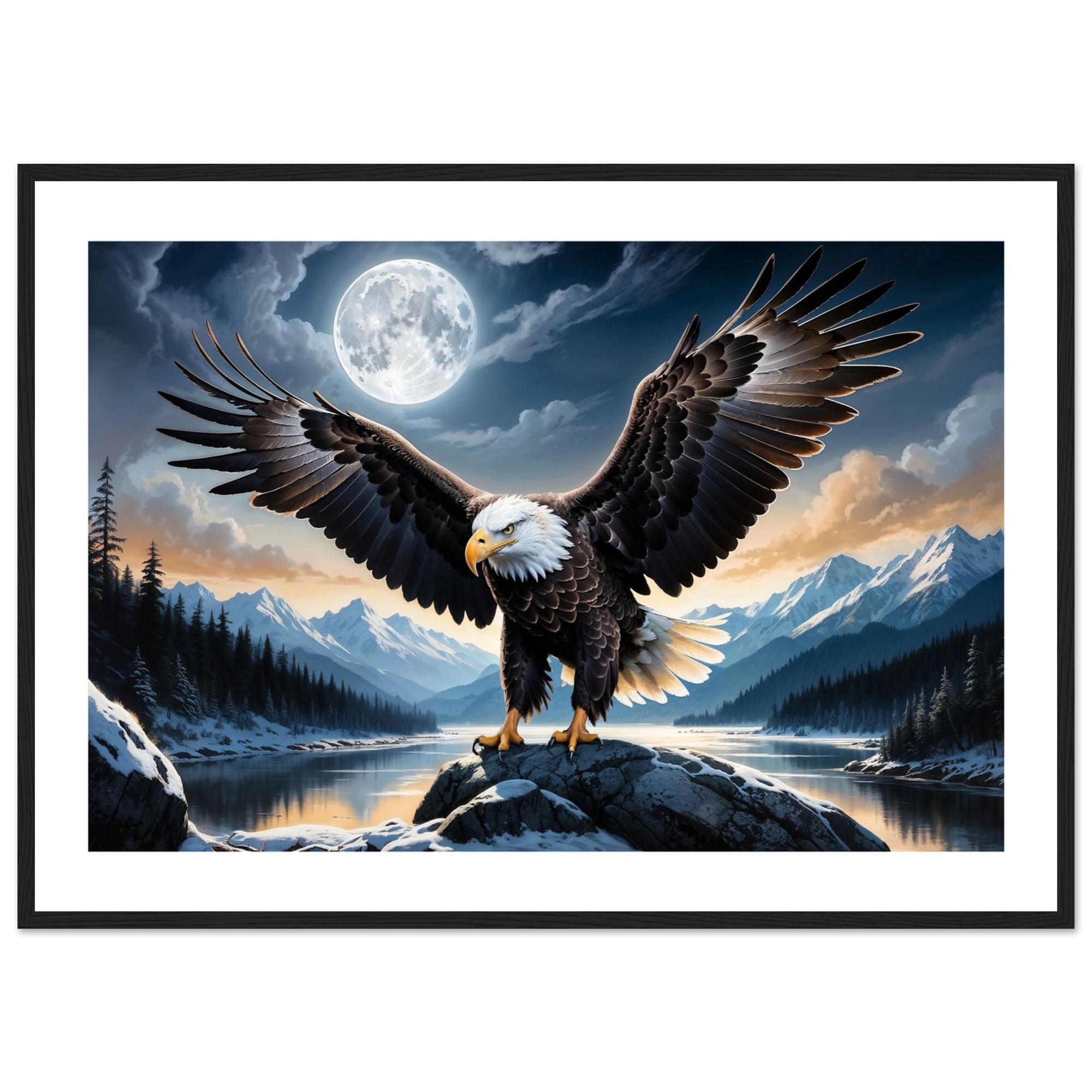 Wood eagle wall mount - Etsy 日本