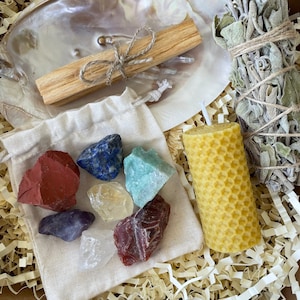 Chakra Crystal Set, 7 Chakra Stones, Chakra Set, Chakra Stone Set, Crystal Chakra Set, Chakra Crystals, Starter Crystals Kit, Meditation