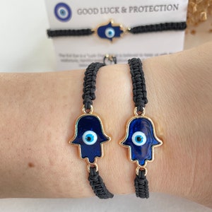 Evil Eye Bracelet For Women, Protection Bracelet, Good Luck Bracelet, Greek Evil Eye Jewelry, Gift For Women, Birthday Gifts, Nazar Bracelet