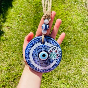 Evil Eye Wall Hanging, Door Decoration, Protection Gifts, New Home Gifts, Evil Eye Home Decoration, Wall Hanging, Nazar, House Protection