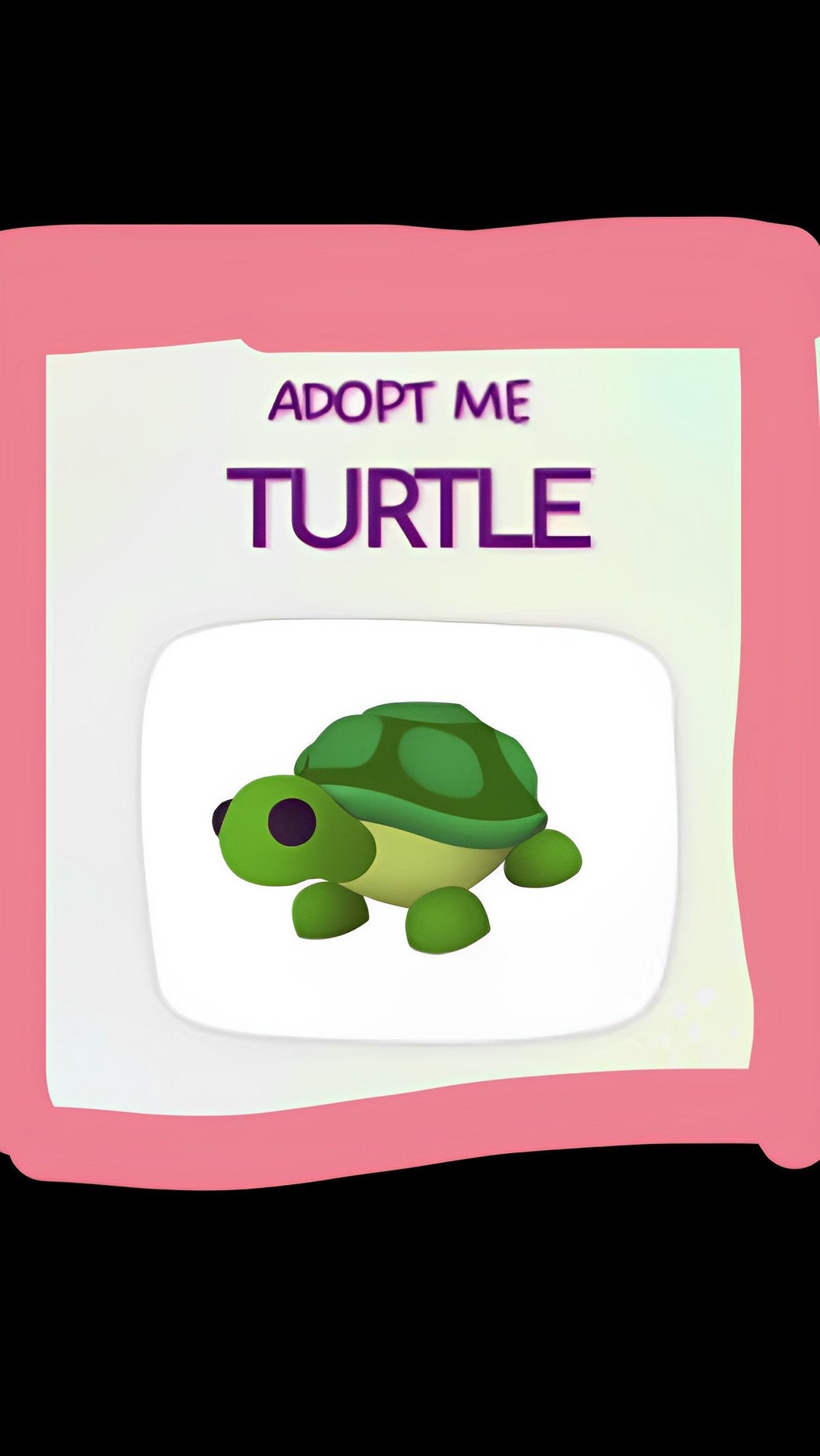 Adopt Me Turtle Etsy