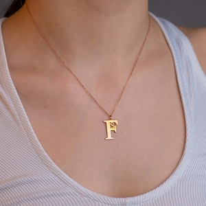 Colar de duas letras, colar de letras personalizado, pingente de iniciais duplas, joias artesanais, colar de casal, colar de letras minúsculas personalizado