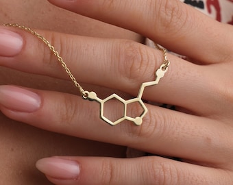 Waben Sechseck Gold Halskette, Geometrische Bienenkorb Halskette, Weihnachtsgeschenke Für Frauen, Handgemachter Schmuck, Weihnachtsgeschenk