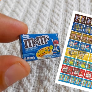 68 style Miniatures Groceries / Create your own Mini Grocery Store multipack quantity PRINTABLE File DOWNLOAD Digital File ,Digital Prints