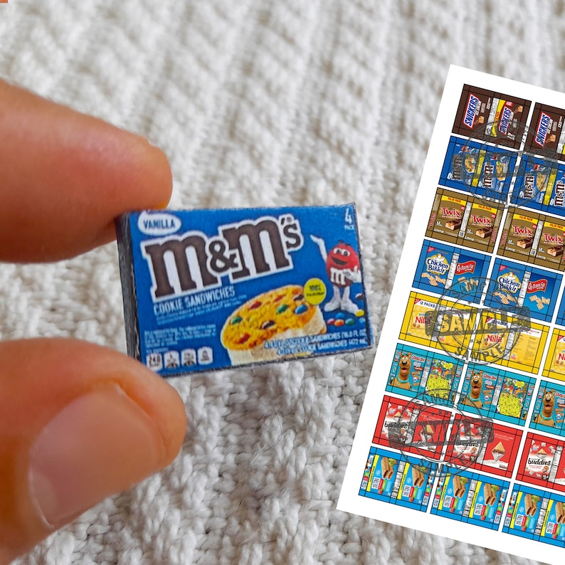 68 Style Miniatures Groceries / Create Your Own Mini Grocery Store