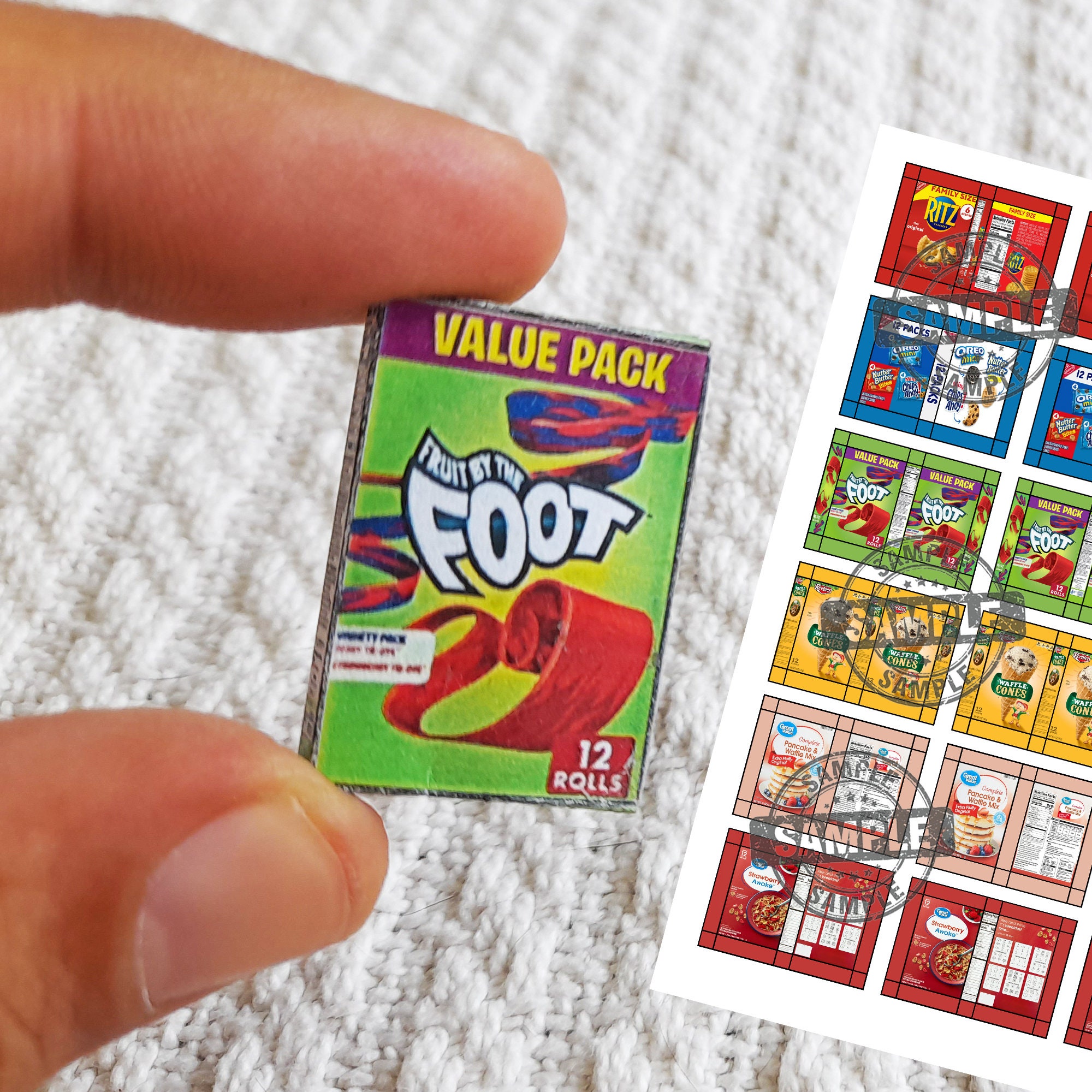 68 Style Miniatures Groceries / Create Your Own Mini Grocery Store