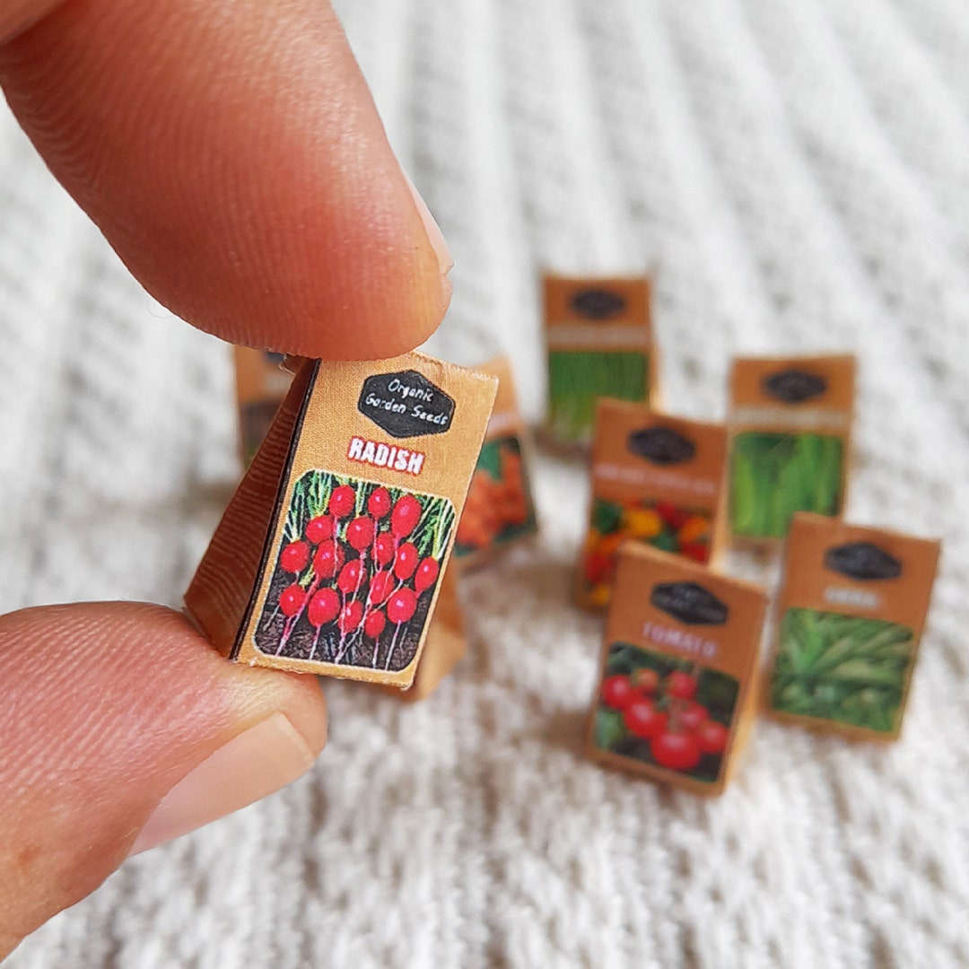 9 Style Miniature Seeds Package Printable File Digital Download - Etsy