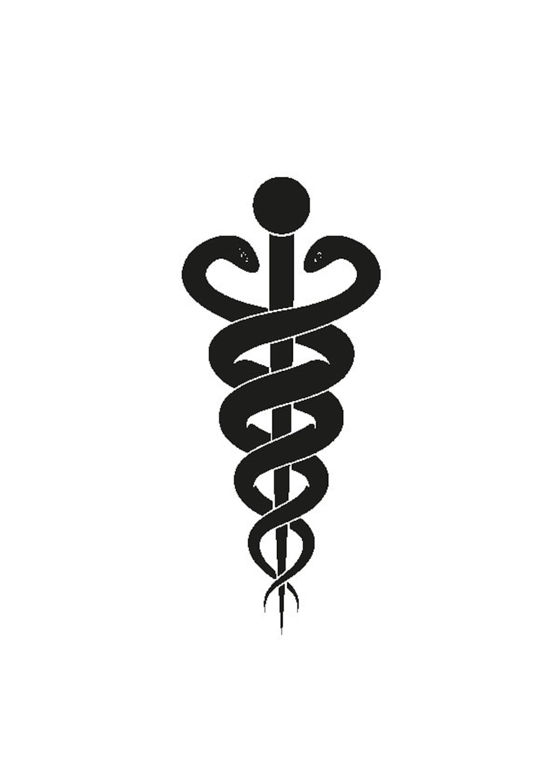 Medical Symbol SVG Caduceus Svg MD Svg Star of Life Svg Etsy