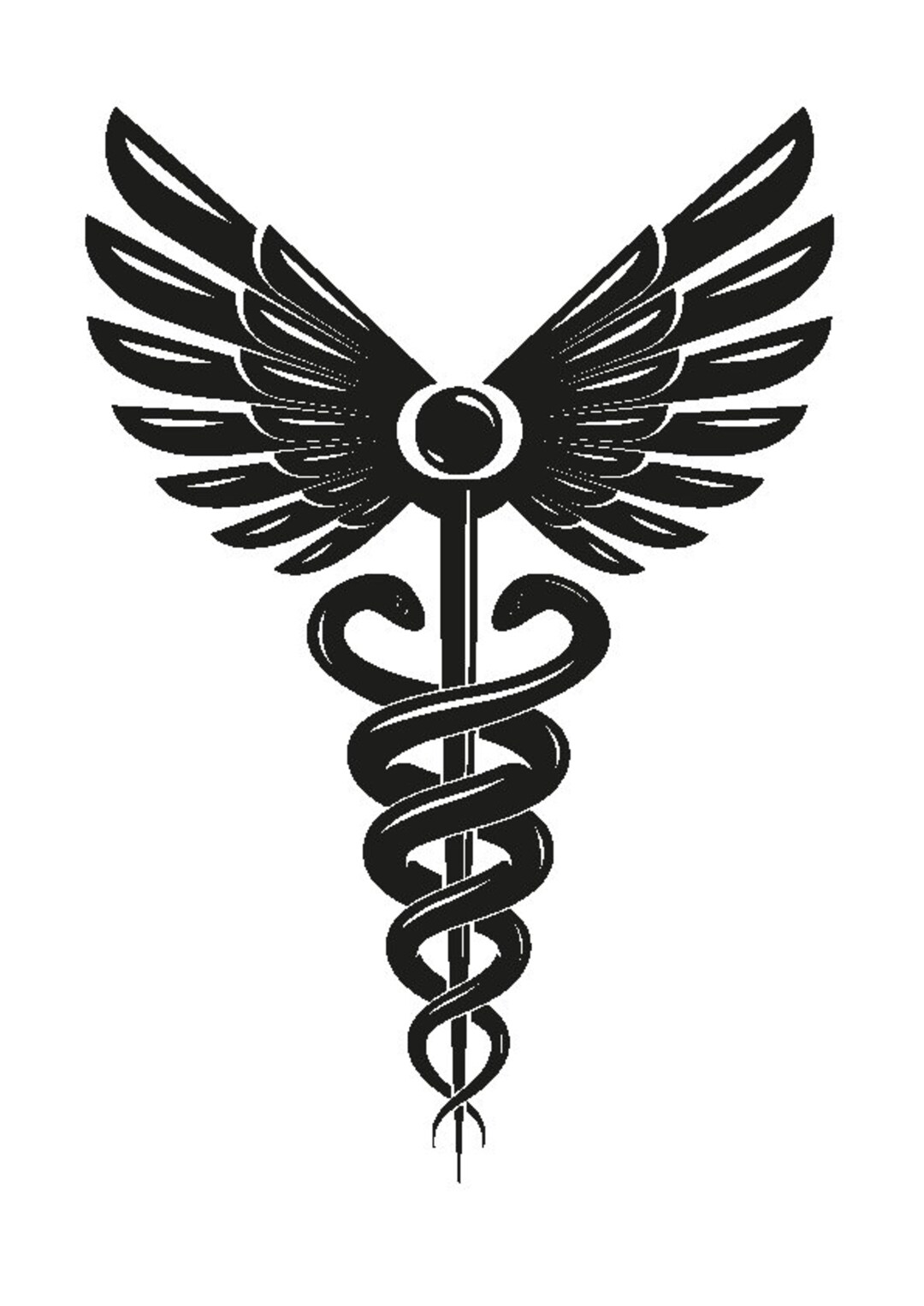 Medical Symbol SVG Caduceus Svg MD Svg Star of Life Svg Etsy