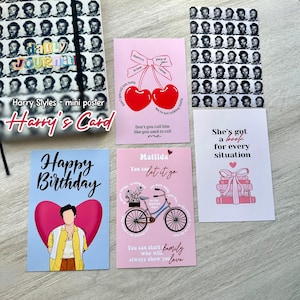 Carte de Harry - Mini-affiche Harry Styles