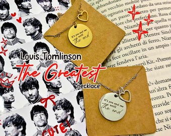The Greatest - Louis Tomlinson Necklace