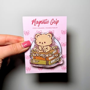 Kindle&Kobo Magnetic Grip - Teddy Books