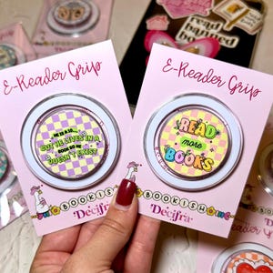 Kindle&Kobo Magnetic Grip - Bookish Color