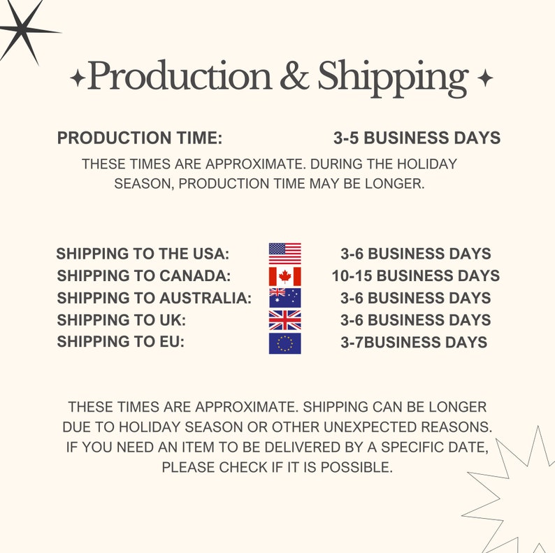 a poster with instructions on how to use a shipping service