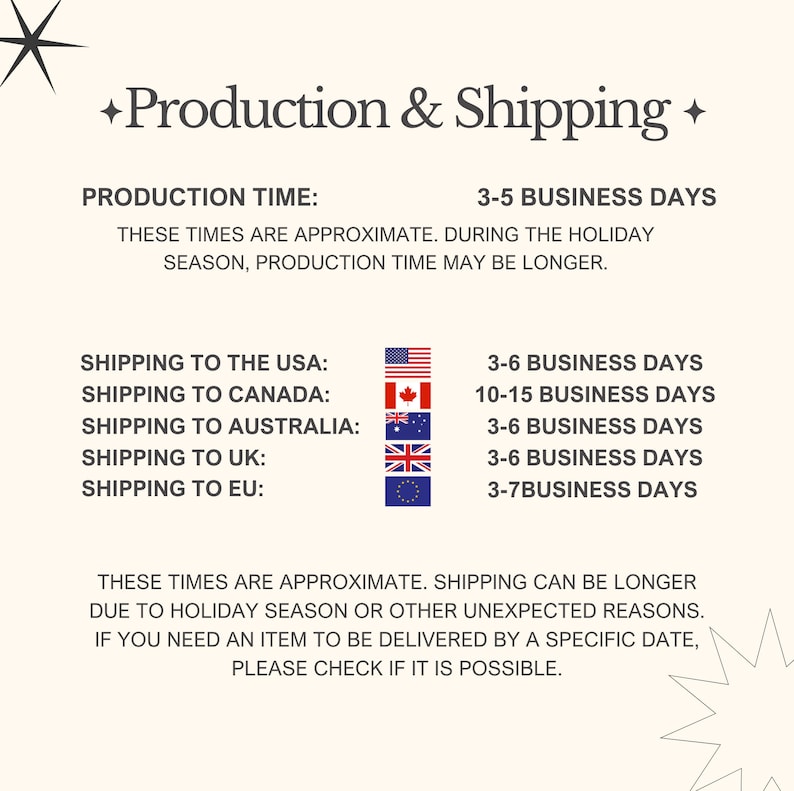 a poster with instructions on how to use a shipping service