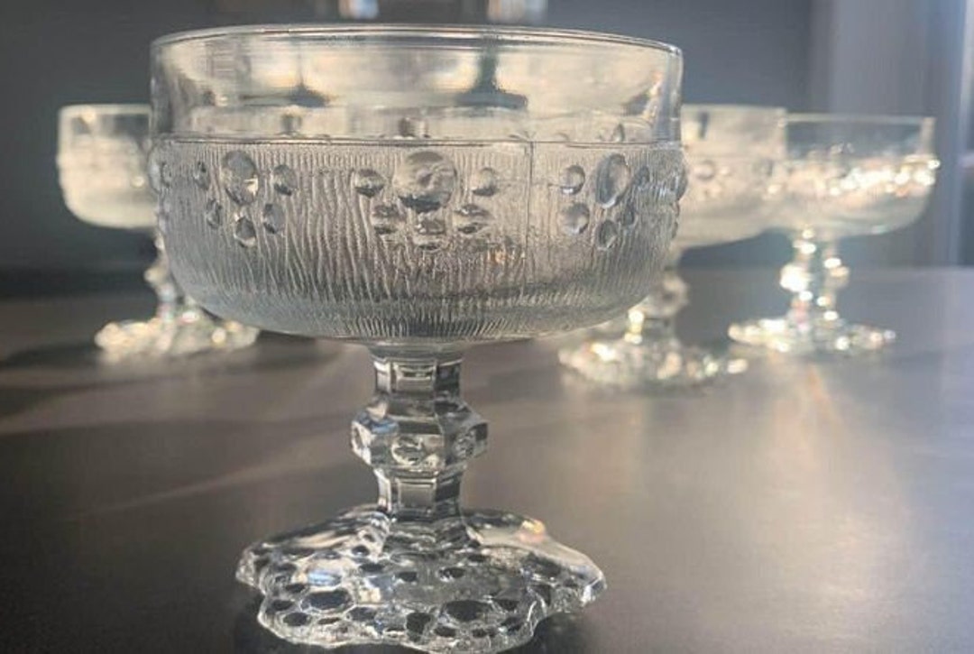 Vintage Trifle Bowls Set of 6 Etsy UK