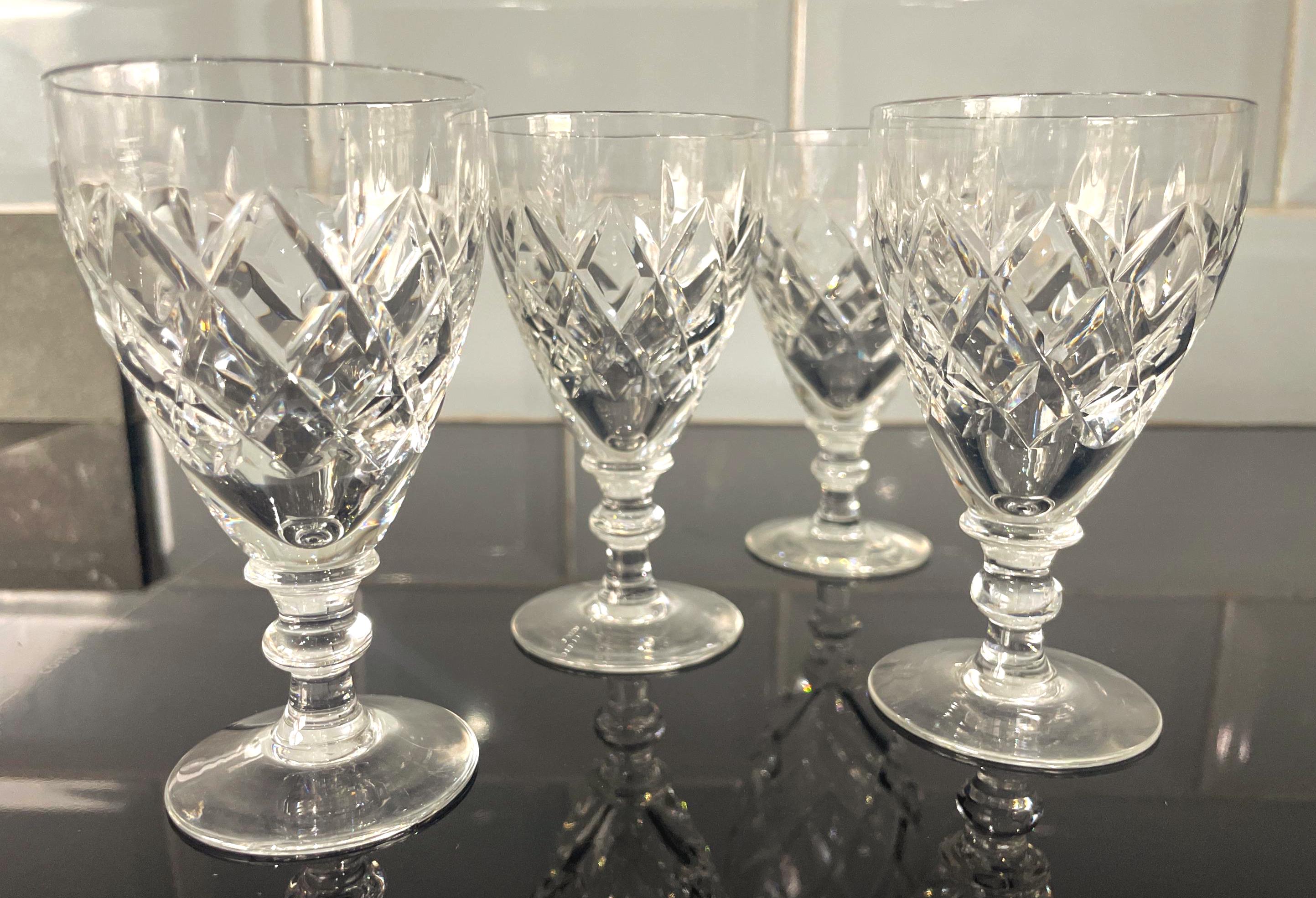Rare Set of 6 French Crystal Wne / Port / Lqueur Glasses by Sévres - Etsy
