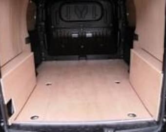 Vauxhall Combo / Fiat Doblo L2 2011 to 2018 ply lining kit DXF files, CNC ready to cut, Van plywood lining Kits, CNC Files.