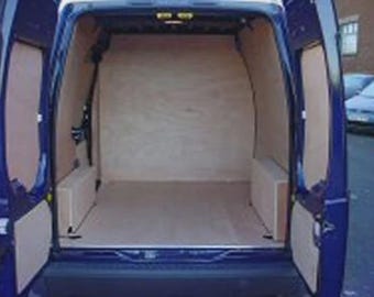 Ford Transit Connect lwb pre 2013 ply lining kit DXF files, CNC ready to cut, Van plywood lining Kits, CNC Files.