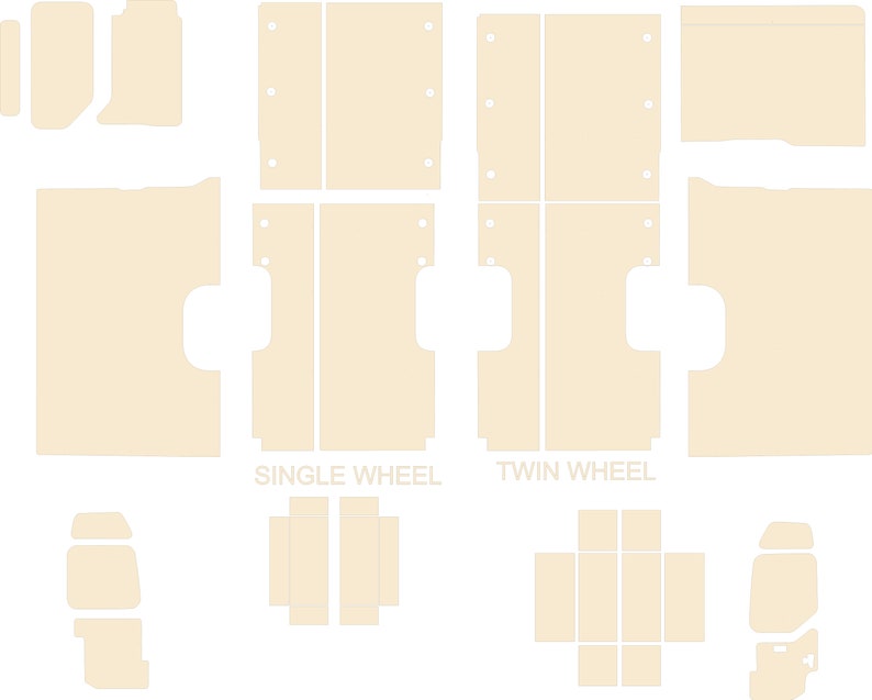 Renault Master L3/L4 Van Ply Lining Kit CNC DXF Files - Etsy