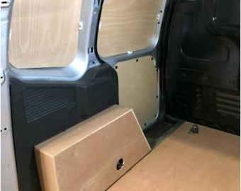 Ford Transit Courier 2015 to 2024 models, ply lining kit DXF files, CNC ready to cut, Van plywood lining Kits, CNC Files.