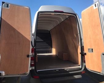 Mercedes Sprinter / Vw Crafter 2006-2017 lwb Van ply lining kit DXF files, CNC ready to cut, Van plywood lining Kits, CNC Files.