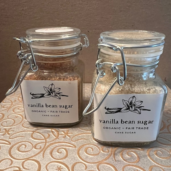 Organic Vanilla Bean Sugars