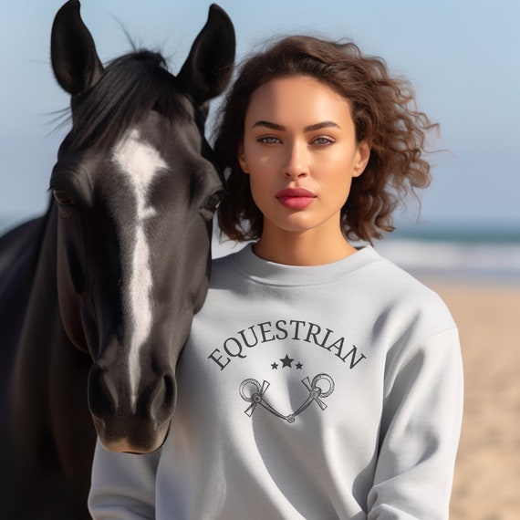 Horse sweatshirt womens hotsell