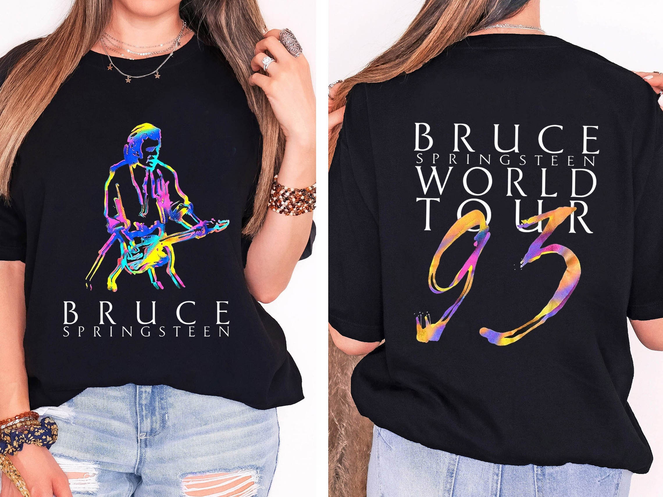 Bruce Springsteen 2023 Tour Shirt, E Street Band Tour TShirt Designed