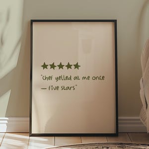 Lustige Küche Wandkunst sarkastisches Kochen Zitat Druck Humorvolles Wohnkultur für Essen Liebhaber