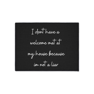 Heavy Duty Floor Mat,front door mat,welcome mat,funny welcome mat,housewarming gift, welcome home,mat,welcome,bridal shower gift,funny sayin