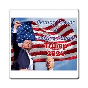 more maga,trump,trump magnet,Trump 2024 Magnet, Make America Great Again Trump Magnet, Trump 2024,Bulletproof TRUMP 2024 MAGA Magnets